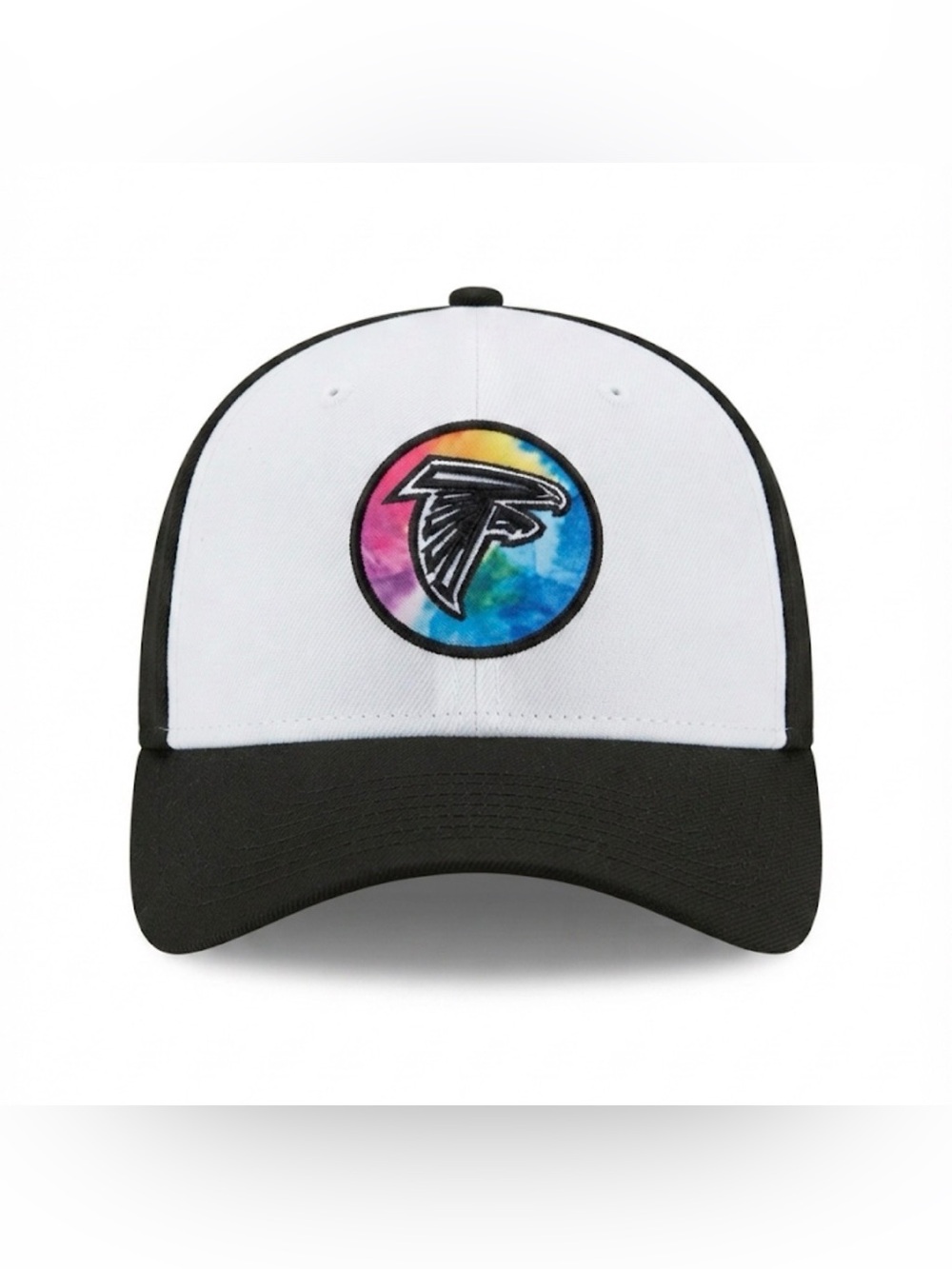 Atlanta Falcons New Era 39THIRTY‎ Hat Cap NFL Crucial Catch Intercept Cancer M/L